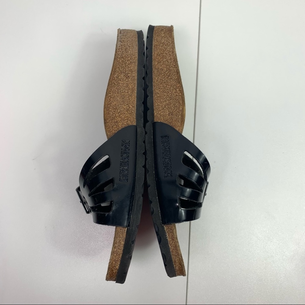 Birkenstock Black patent Sandals Women’s 8 - Picture 4 of 10
